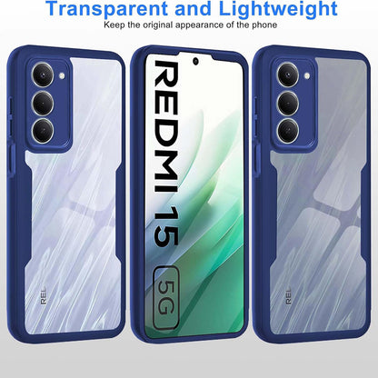 Maska za Xiaomi Redmi 15 5G / 15 4G, Techsuit, ColorVerse 360, Plava