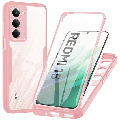 Maska za Xiaomi Redmi 15 5G / 15 4G, Techsuit, ColorVerse 360, Roza