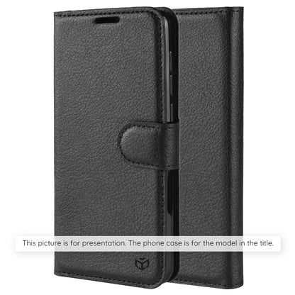 Futrola za Xiaomi Redmi 15 5G / 15 4G, Techsuit, Kožna Folio, Crna