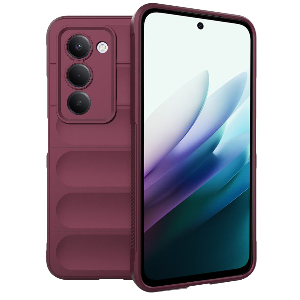 Maska za Xiaomi Redmi 15 5G / 15 4G, Techsuit, Magic Shield, Bordo