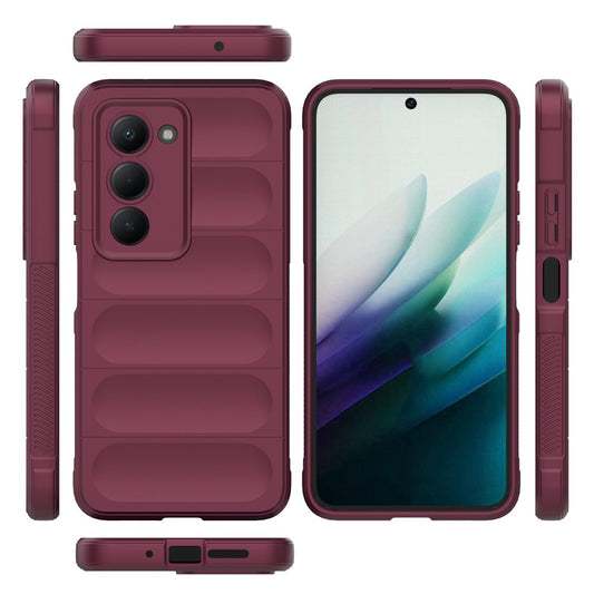 Maska za Xiaomi Redmi 15 5G / 15 4G, Techsuit, Magic Shield, Bordo