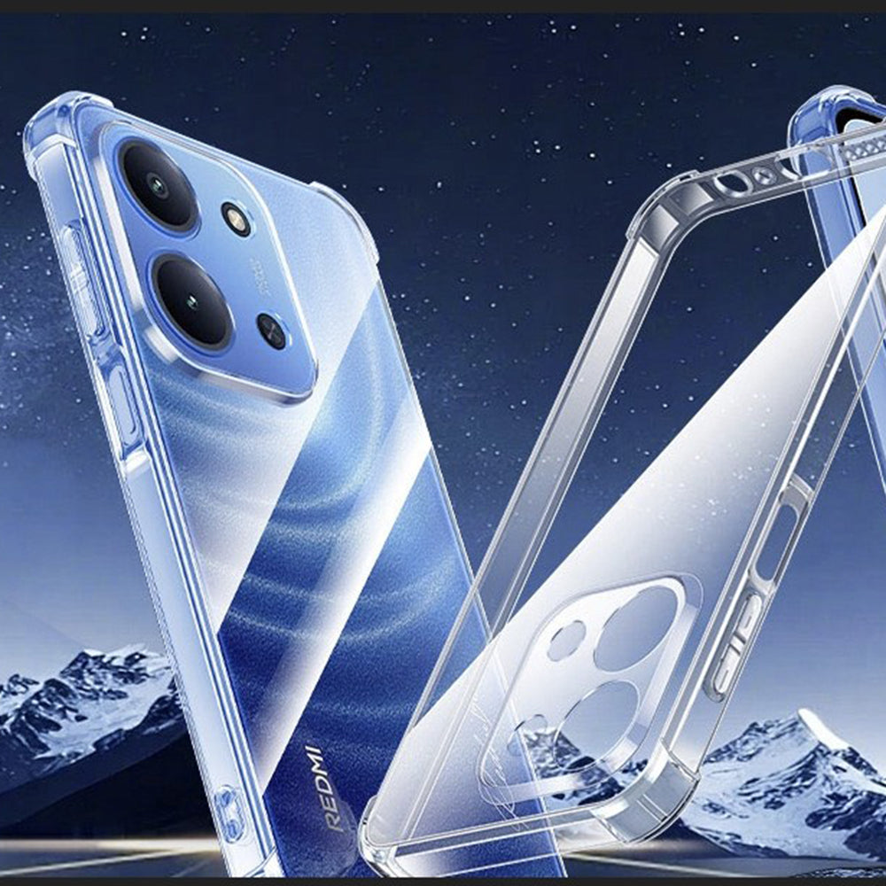 Maska za Xiaomi Redmi 15C 5G / 15C 4G, Techsuit, Otporna na udarce, Prozirna