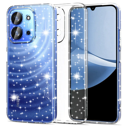 Maska za Xiaomi Redmi 15C 5G / 15C 4G, Techsuit, SparkleSkin, Prozirna
