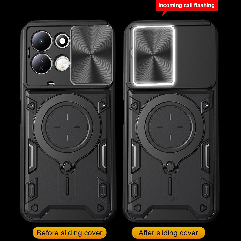 Maska za Xiaomi Redmi 17 5G / 17 4G, Techsuit, CamGuard Pro, ljubičasta