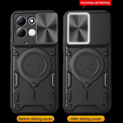 Maska za Xiaomi Redmi 17 5G / 17 4G, Techsuit, CamGuard Pro, ljubičasta