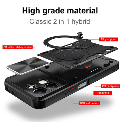 Maska za Xiaomi Redmi 17 5G / 17 4G, Techsuit, CamGuard Pro, ružičasto zlatna