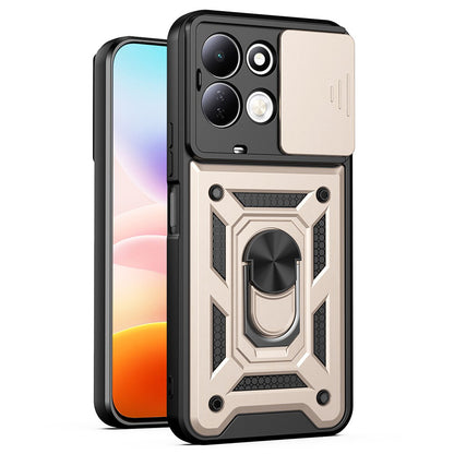Maska za Xiaomi Redmi 17 5G / 17 4G, Techsuit, CamShield, Zlatna