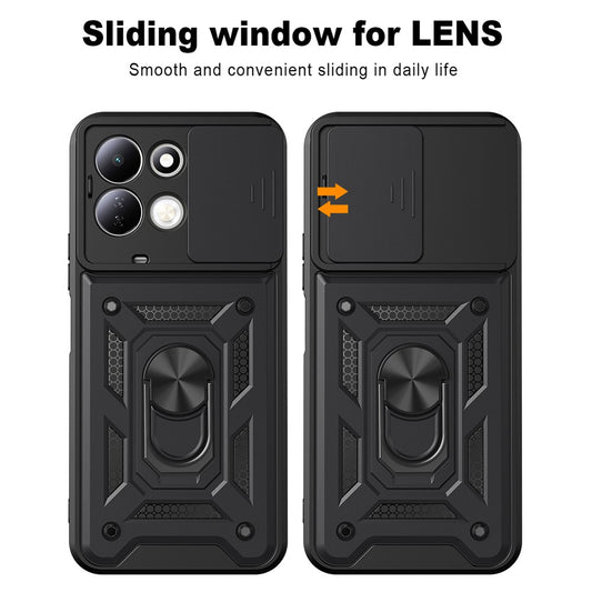 Maska za Xiaomi Redmi 17 5G / 17 4G, Techsuit, CamShield, Zlatna