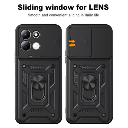 Maska za Xiaomi Redmi 17 5G / 17 4G, Techsuit, CamShield, Ružičasto Zlatna