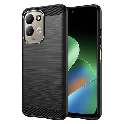 Maska za Xiaomi Redmi 17 5G / 17 4G, Techsuit, Karbon, Crna