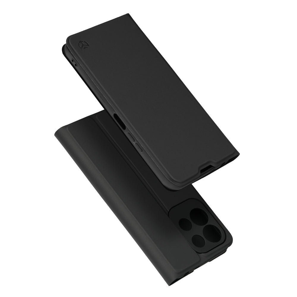 Maska za Xiaomi Redmi 17 5G / 17 4G, Techsuit, Magskin Book, Crna