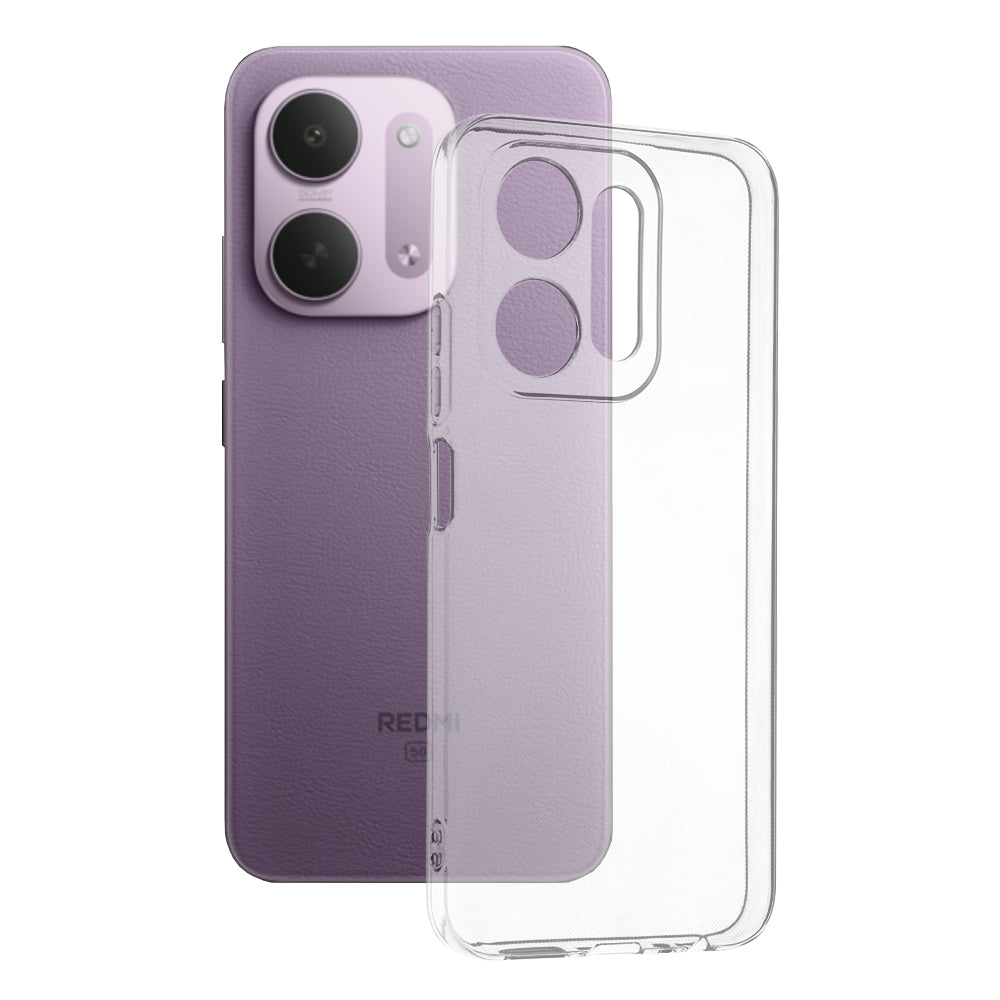 Maska za Xiaomi Redmi 17C 5G, Techsuit, Prozirna, Transparentna