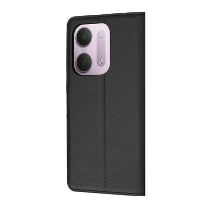 Futrola za Xiaomi Redmi 17C 5G, Techsuit, Kožna Folio, Crna
