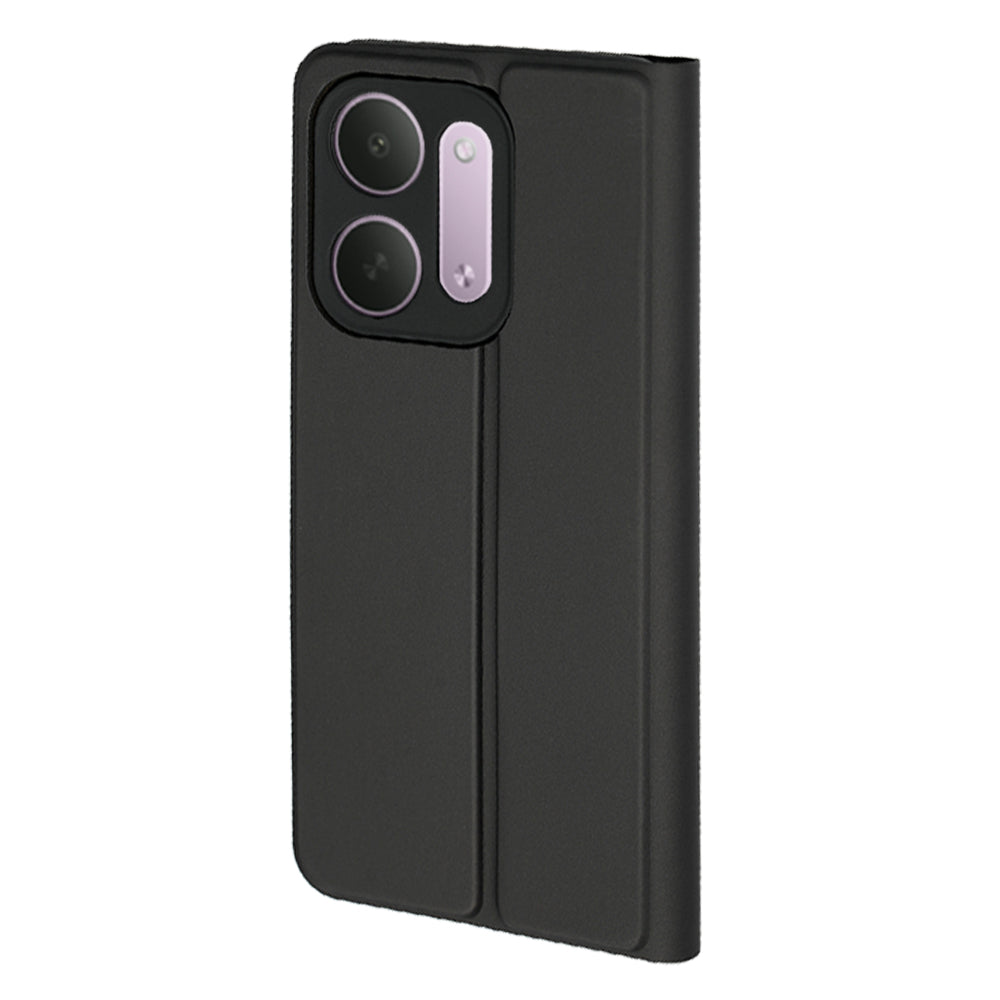 Futrola za Xiaomi Redmi 17C 5G, Techsuit, Magskin Book, Crna