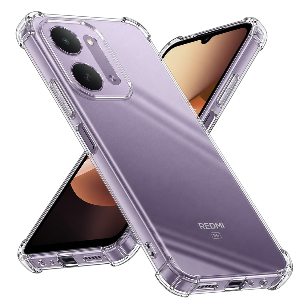 Maska za Xiaomi Redmi 17C 5G, Techsuit, Otporna na udarce, Prozirna