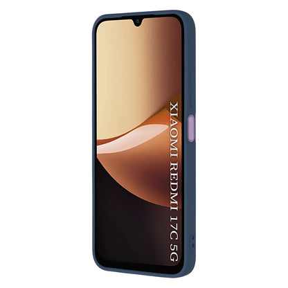 Maskica za Xiaomi Redmi 17C 5G, Techsuit, SoftFlex, tamnoplava