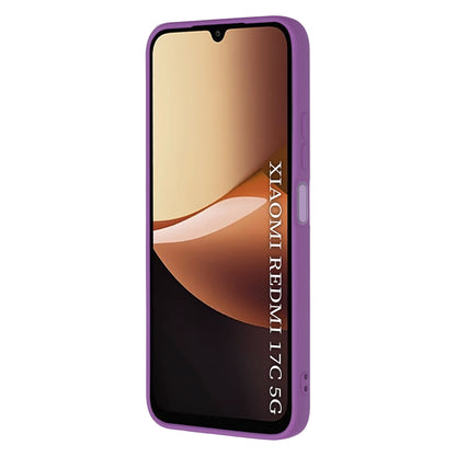 Maska za Xiaomi Redmi 17C 5G, Techsuit, SoftFlex, ljubičasta