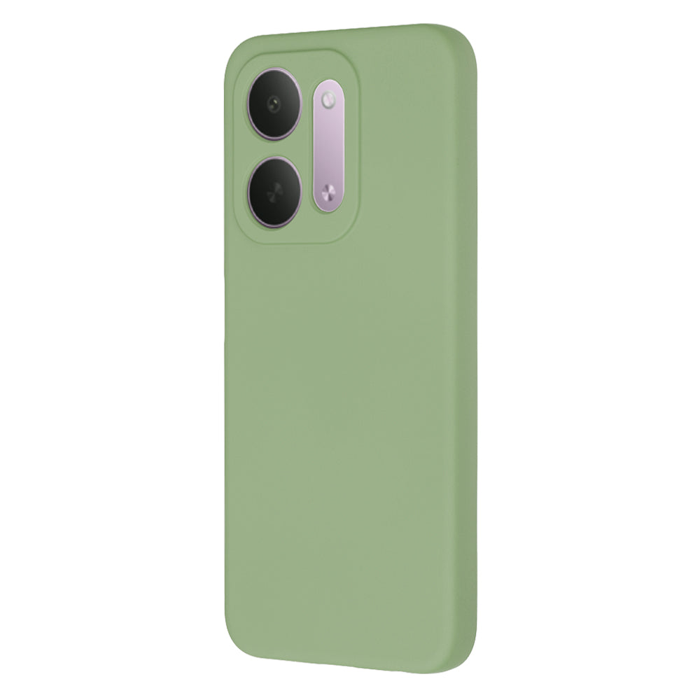 Maskica za Xiaomi Redmi 17C 5G, Techsuit, SoftFlex, svijetlozelena