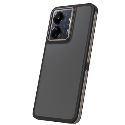 Maska za Xiaomi Poco M6 / Redmi 13C 5G, OEM, Crystal Black, Siva