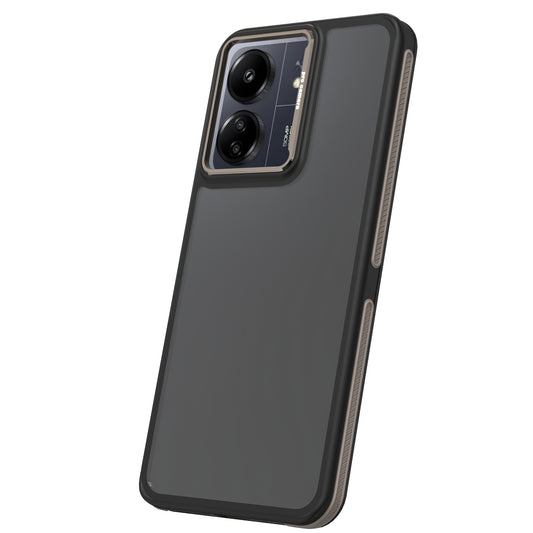Maska za Xiaomi Poco M6 / Redmi 13C 5G, OEM, Crystal Black, Siva