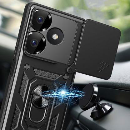 Futrola za Xiaomi Redmi 13, Tech-Protect, CamShield Pro, Crna