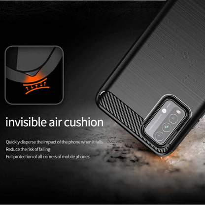 Maska za Xiaomi Redmi 9 Power / 9T, Techsuit, Karbon, Crna