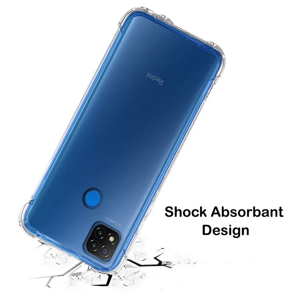 Maska za Xiaomi Redmi 9C NFC / 9C, Techsuit, Shockproof Clear, Prozirna