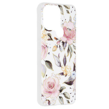 Maska za Xiaomi Redmi A2+ / A1+, Techsuit, Mramor, Bijela