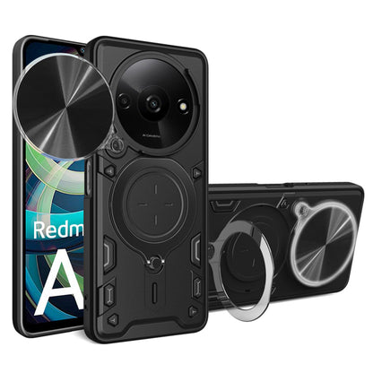 Maska za Xiaomi Redmi A3, Techsuit, CamGuard Pro, Crna