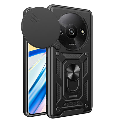 Maska za Xiaomi Redmi A3x / A3, Techsuit, CamShield, Crna