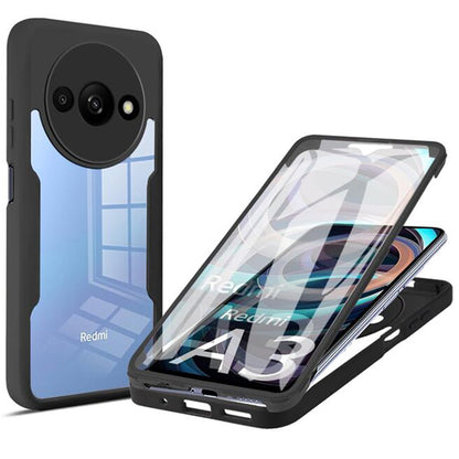 Maska za Xiaomi Redmi A3x / A3, Techsuit, ColorVerse 360, Crna