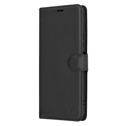 Futrola za Xiaomi Redmi A3x / A3, Techsuit, Kožna Folio, Crna