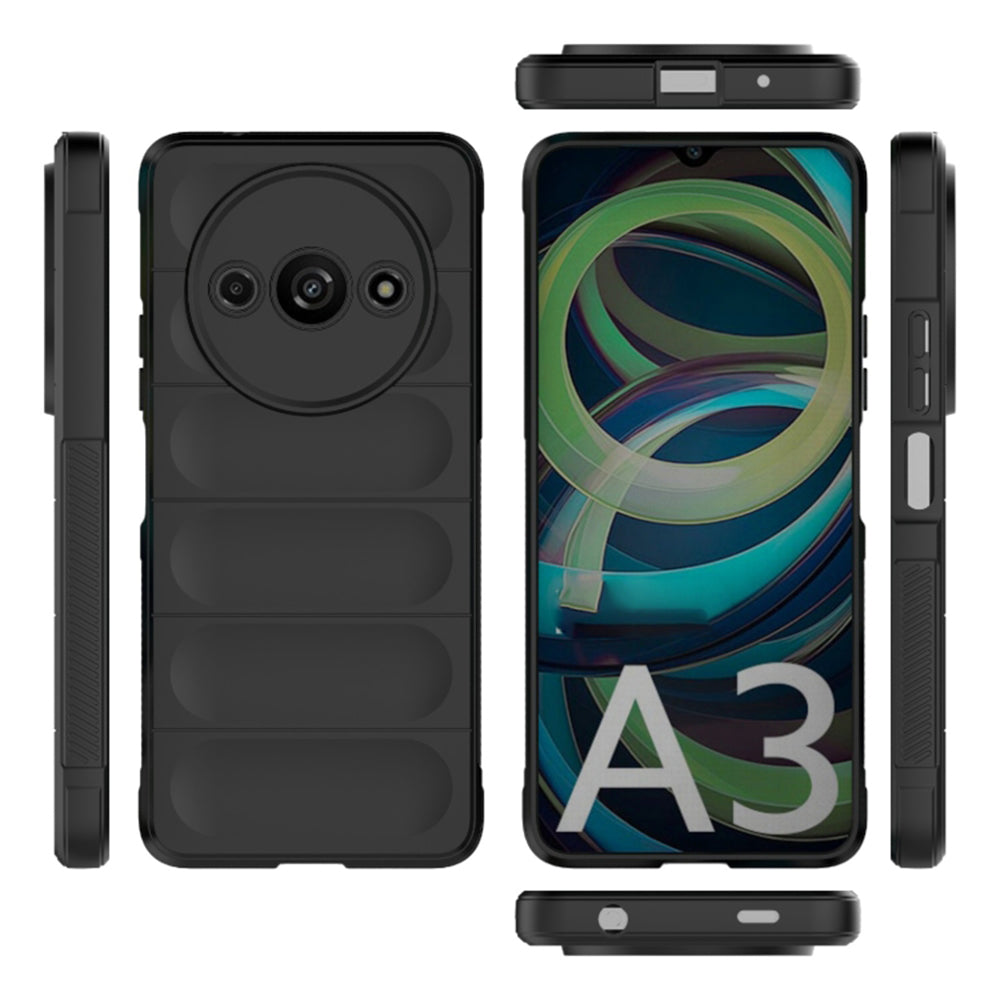 Maska za Xiaomi Redmi A3x / A3, Techsuit, Magic Shield, Crna
