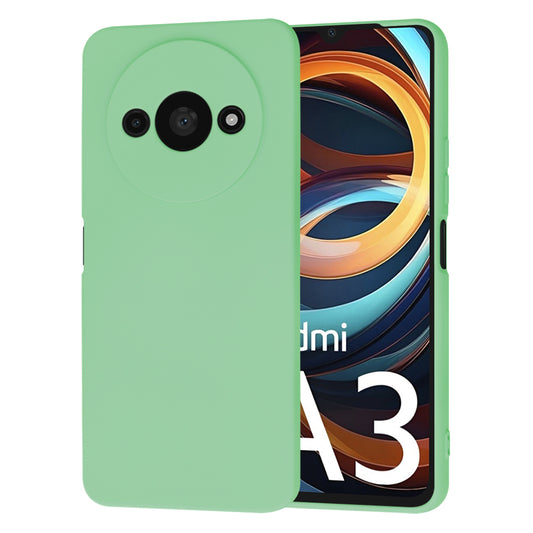 Maska za Xiaomi Redmi A3x / A3, Techsuit, SoftFlex, Svijetlo Zelena