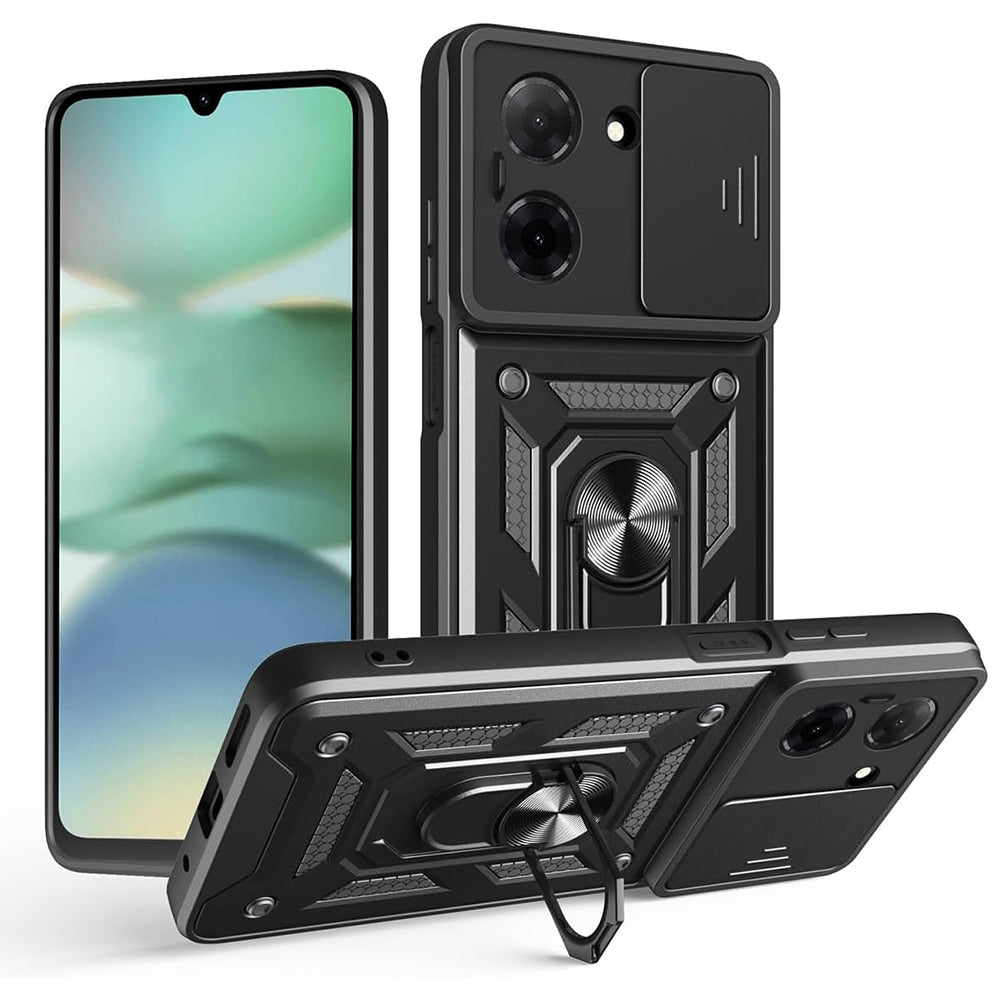 Maska za Xiaomi Redmi A5 4G (Regionalna), Techsuit, CamShield, Crna