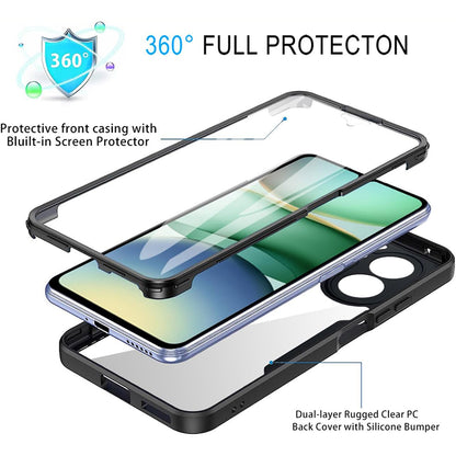 Maska za Xiaomi Redmi A5 4G (Regionalna), Techsuit, ColorVerse 360, Crna