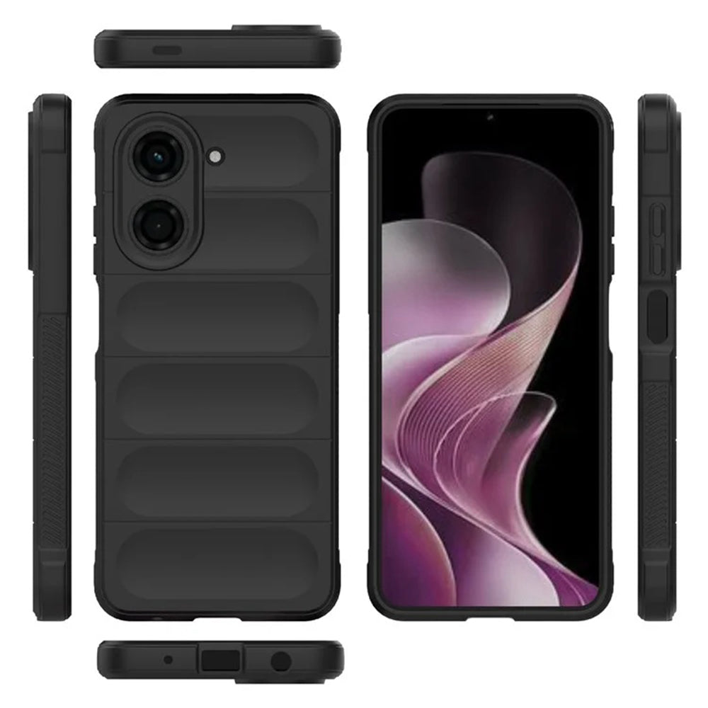 Maska za Xiaomi Redmi A5 4G (Regional), Techsuit, Magic Shield, Crna