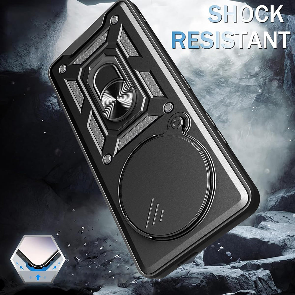 Maska za Xiaomi Redmi A5 4G (Standard), Techsuit, CamShield, Crna