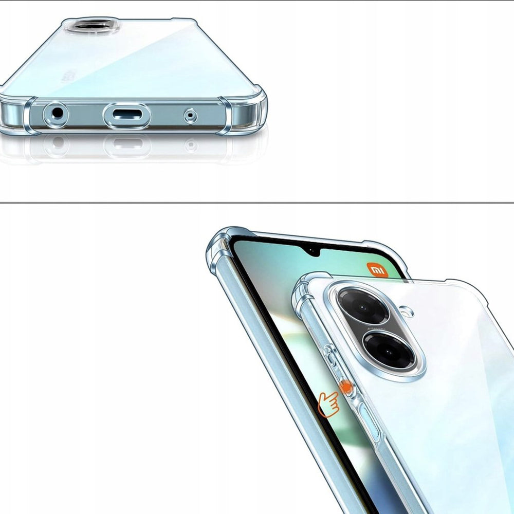 Maska za Xiaomi Redmi A5 4G (Standard), Techsuit, Otporna na udarce, Prozirna