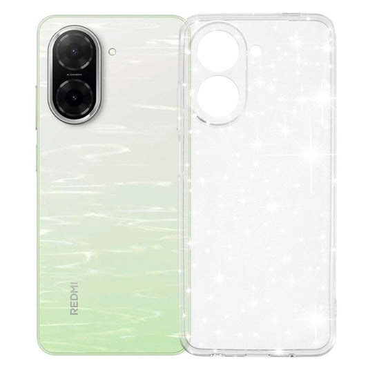 Maska za Xiaomi Redmi A5 4G (Standard), Techsuit, SparkleSkin, Prozirna