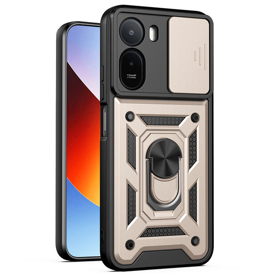 Maska za Xiaomi Redmi A7 Pro 4G, Techsuit, CamShield, Zlatna