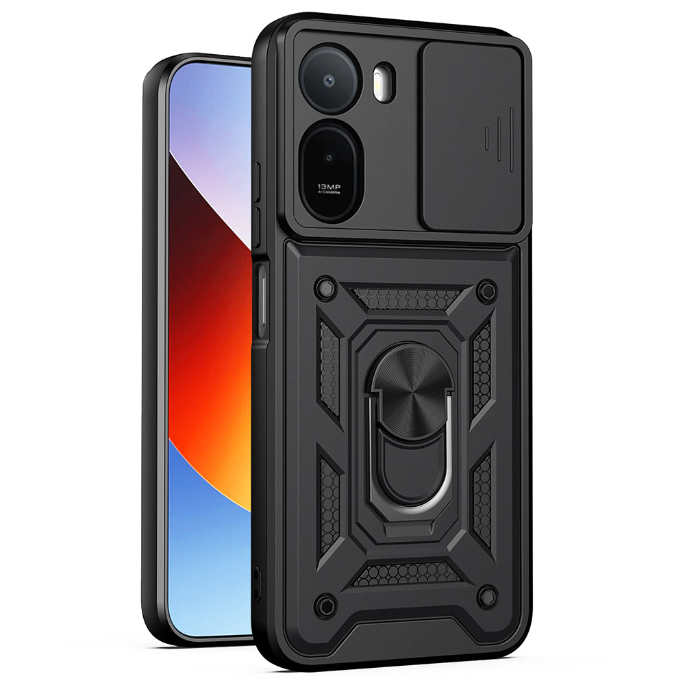 Maska za Xiaomi Redmi A7 Pro 4G, Techsuit, CamShield, Crna
