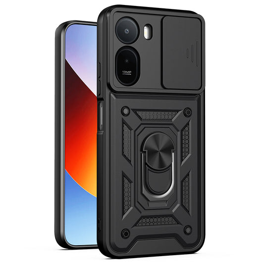 Maska za Xiaomi Redmi A7 Pro 4G, Techsuit, CamShield, Crna