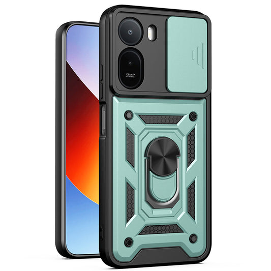 Maska za Xiaomi Redmi A7 Pro 4G, Techsuit, CamShield, Zelena