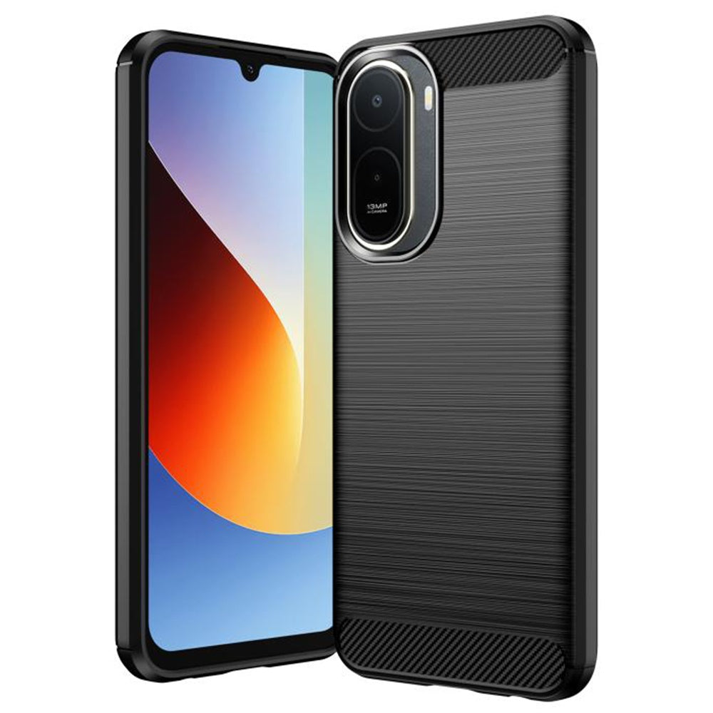 Maska za Xiaomi Redmi A7 Pro 4G, Techsuit, Karbon, Crna