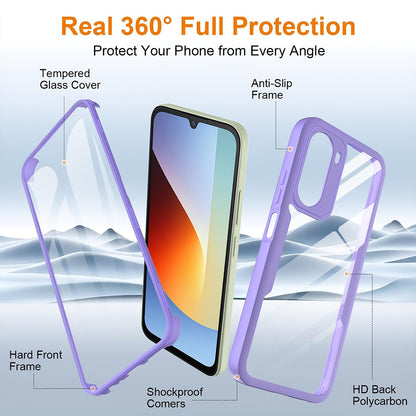 Maska za Xiaomi Redmi A7 Pro 4G, Techsuit, ColorVerse 360, Ljubičasta