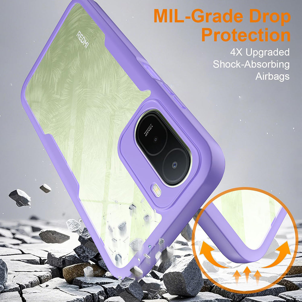 Maska za Xiaomi Redmi A7 Pro 4G, Techsuit, ColorVerse 360, Ljubičasta