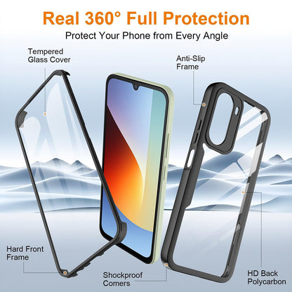 Maska za Xiaomi Redmi A7 Pro 4G, Techsuit, ColorVerse 360, Crna