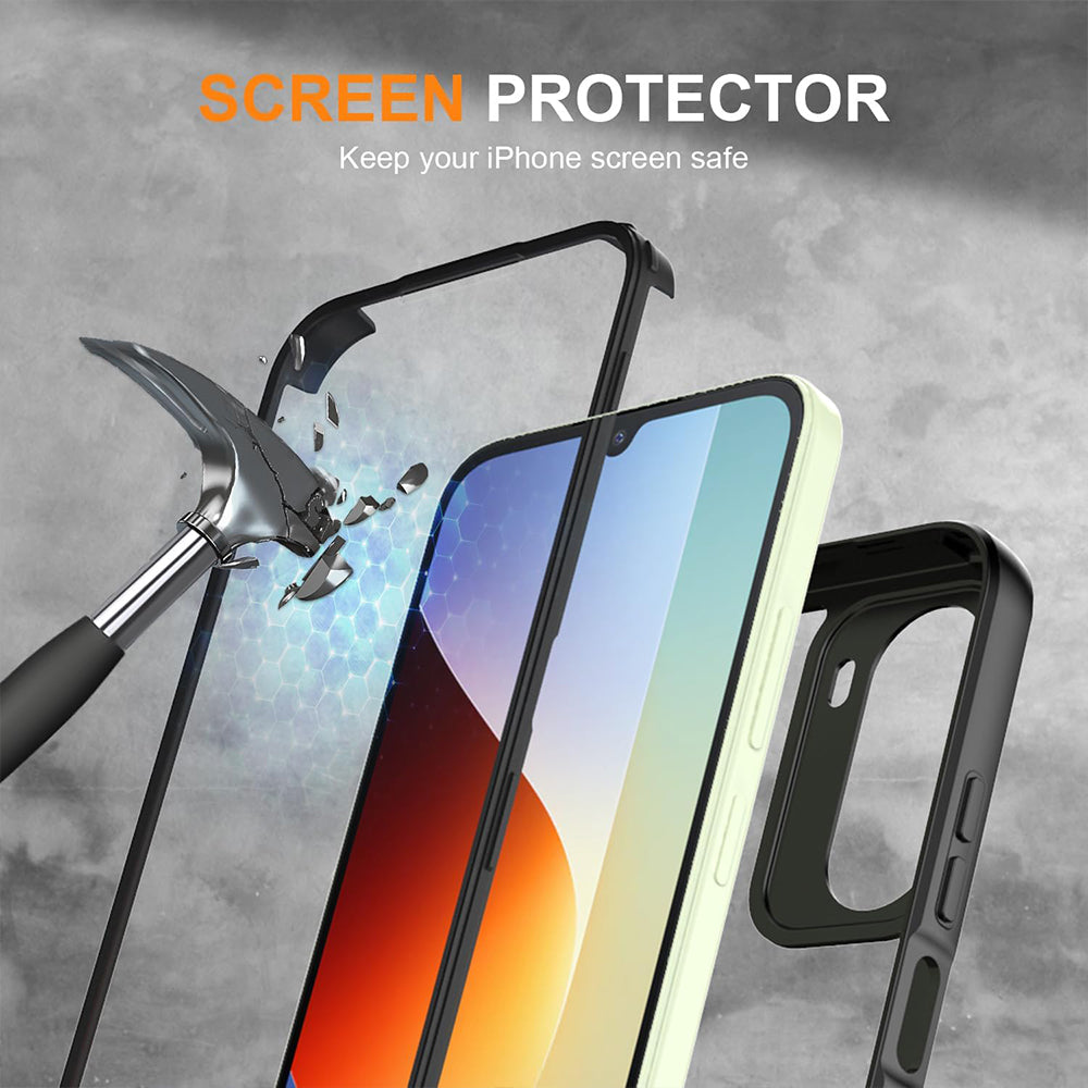 Maska za Xiaomi Redmi A7 Pro 4G, Techsuit, ColorVerse 360, Crna