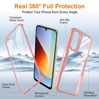 Maska za Xiaomi Redmi A7 Pro 4G, Techsuit, ColorVerse 360, Roza